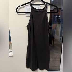 High neck dress